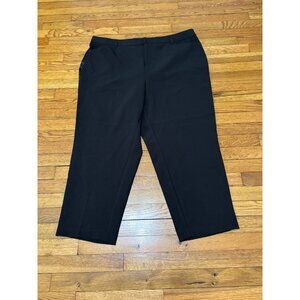 Torrid Womens Dress Pants Plus Sz 22 Black Sequined Side Stripe Career NWT NEW
